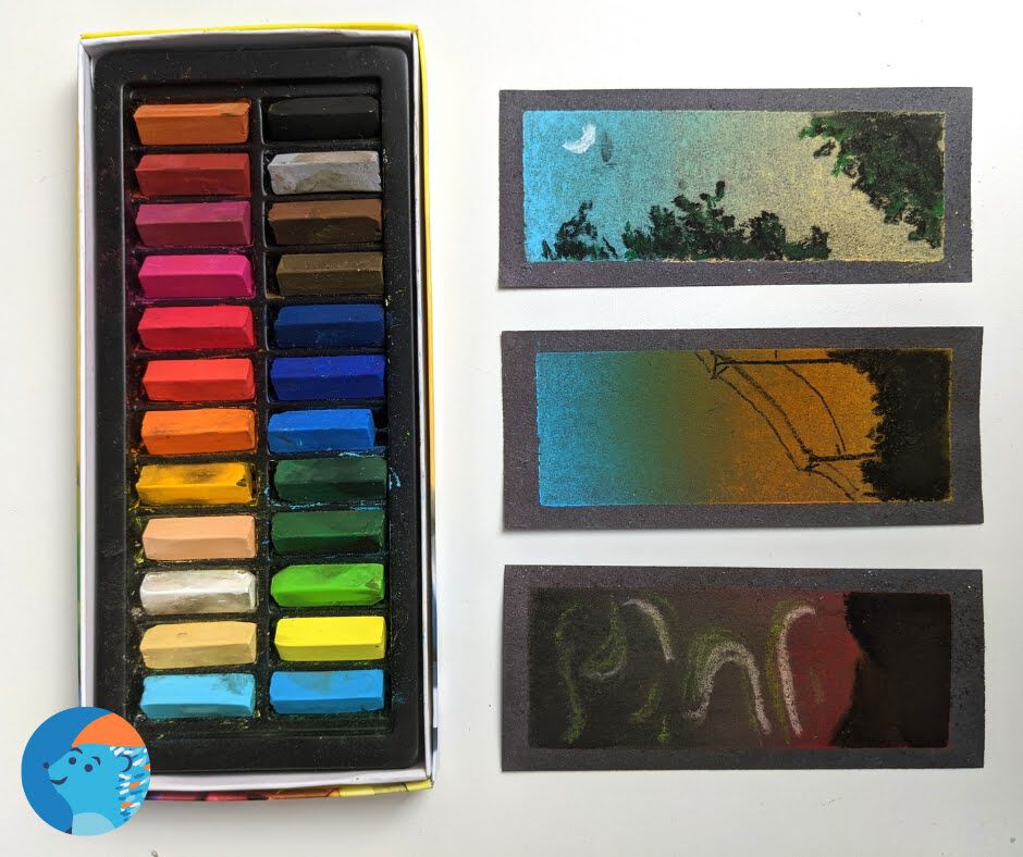 Soft Pastel Nightscapes - Drew's Art Box Shop - a box of art lessons and  supplies delivered straight to your door!