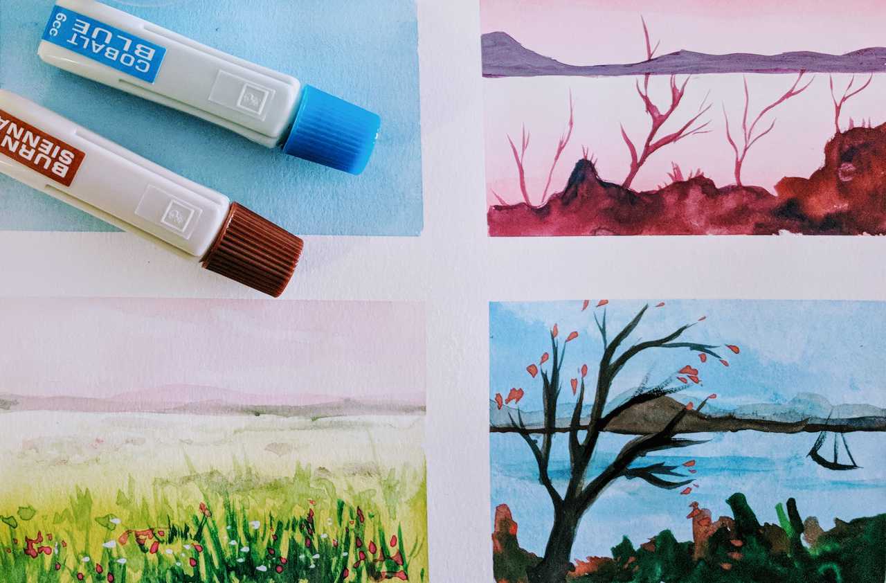 Ready to Paint: Watercolor Landscapes