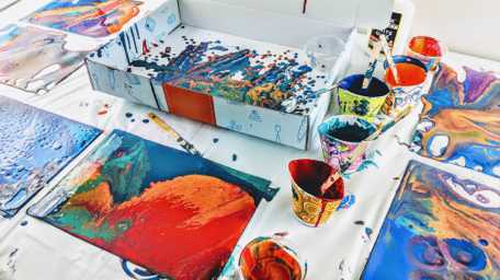 Soft Pastel Nightscapes - Drew's Art Box Shop - a box of art